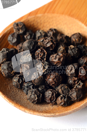 Image of Close-up of black peppercorns