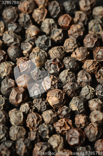 Image of Close-up of black peppercorns