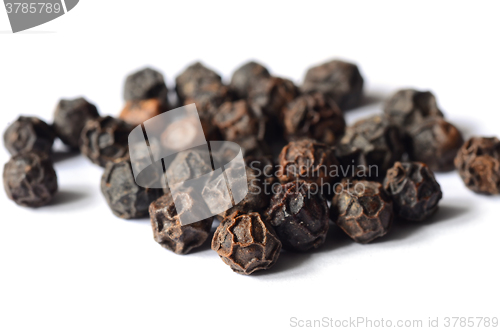 Image of Close-up of black peppercorns