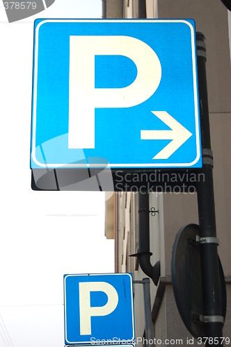 Image of parking sign