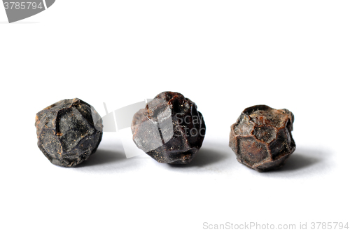Image of Close-up of black peppercorns