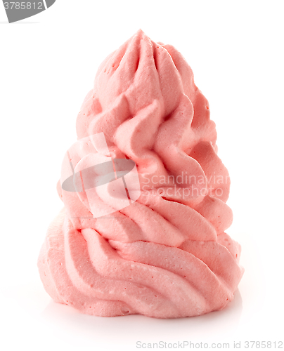 Image of pink whipped cream