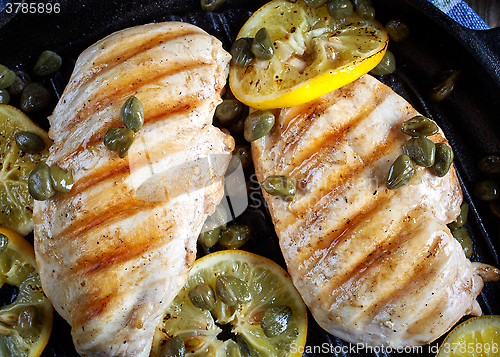 Image of grilled chicken breasts