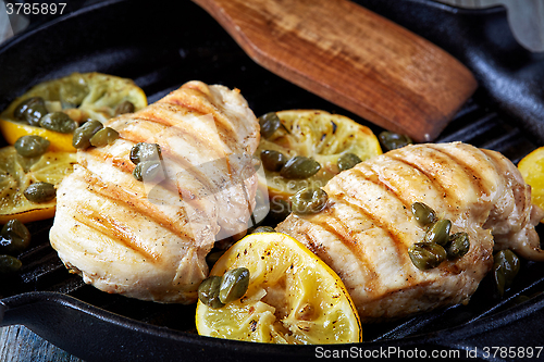 Image of grilled chicken breasts
