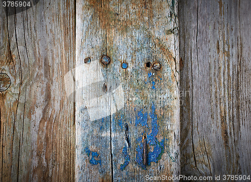 Image of old wooden wall