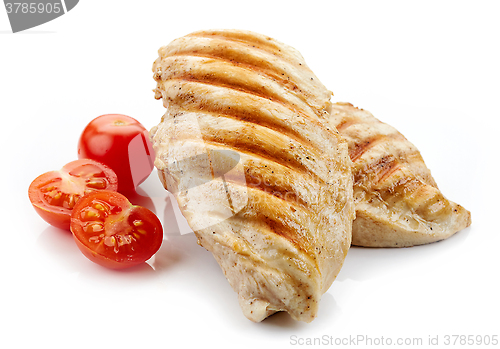 Image of grilled chicken meat