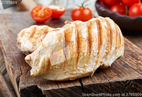 Image of grilled chicken breasts