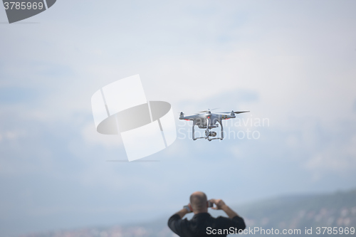 Image of drone remote control