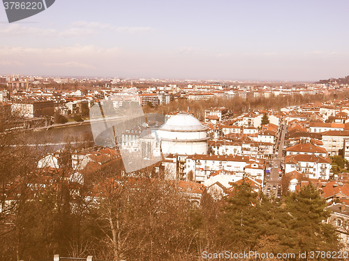 Image of Turin view vintage