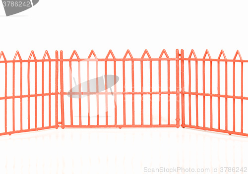 Image of  Fence picture vintage