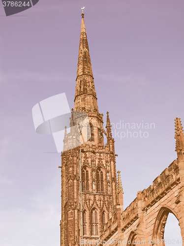 Image of Coventry Cathedral vintage