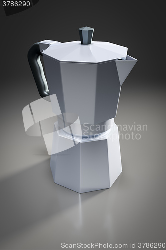 Image of italian coffee percolator