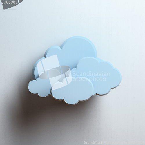 Image of Cloud computing concept