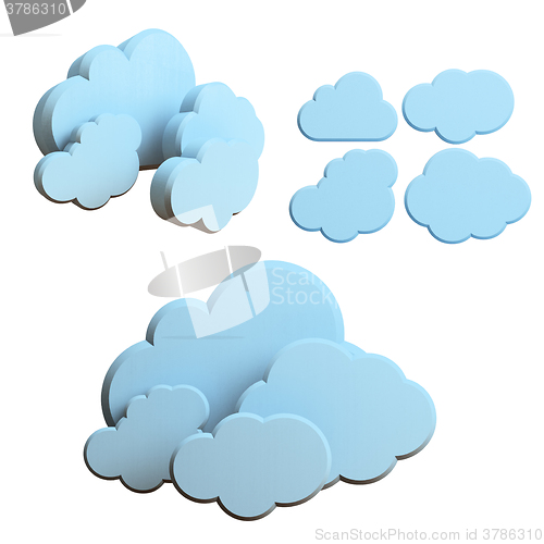 Image of Cloud computing concept