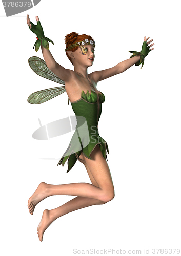 Image of Spring Fairy on White