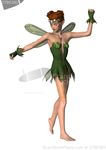 Image of Spring Fairy on White