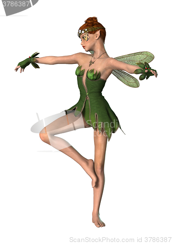 Image of Spring Fairy on White