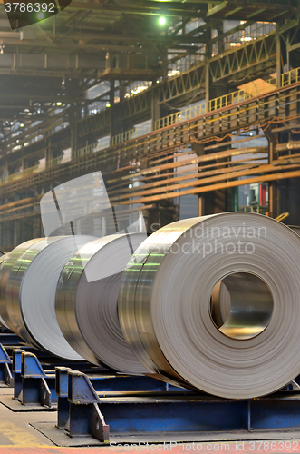 Image of Cold rolled steel coils