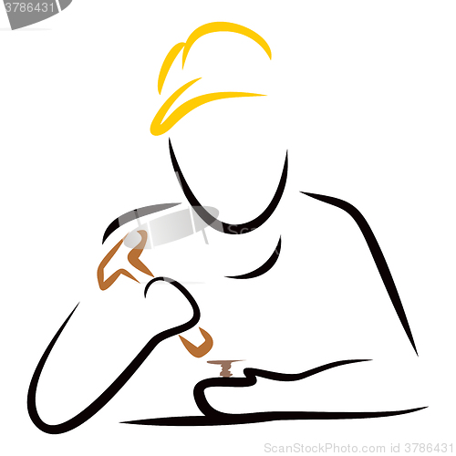 Image of Man with hammer