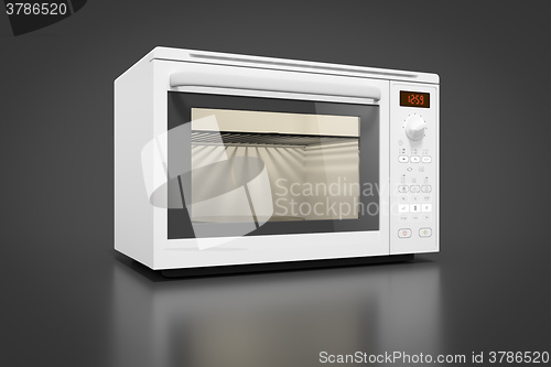 Image of typical modern microwave