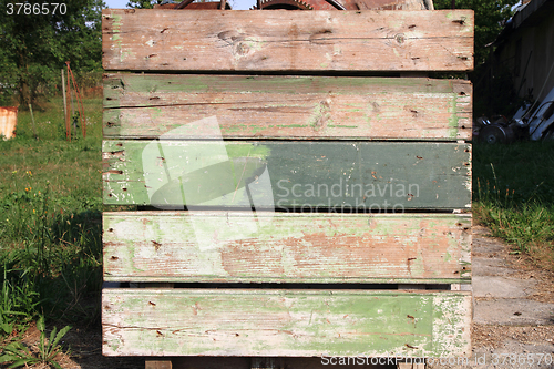 Image of old wooden texture