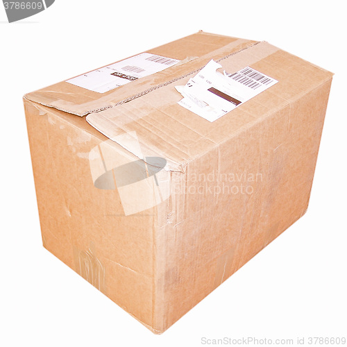 Image of  Parcel picture vintage