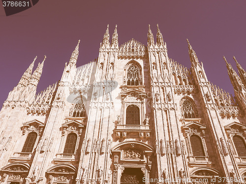 Image of Milan Cathedral vintage