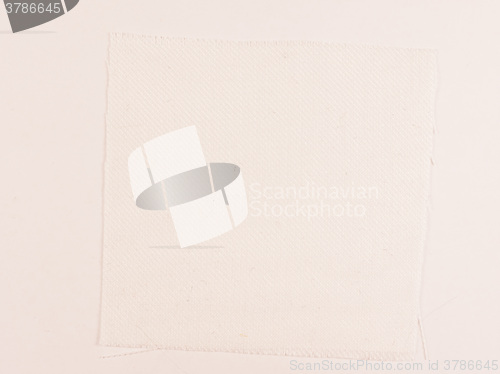 Image of  White fabric sample vintage