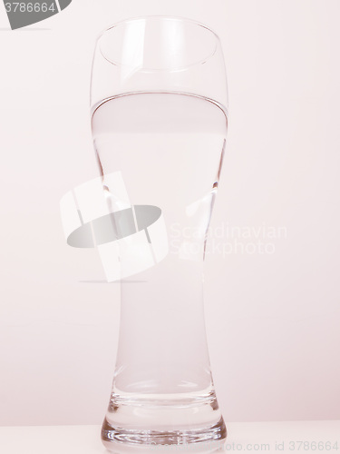 Image of  Glass of water vintage