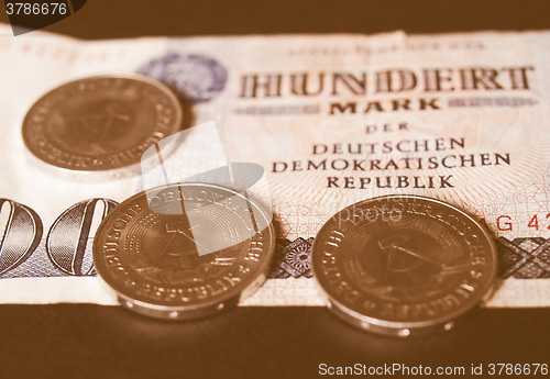 Image of  DDR banknote vintage