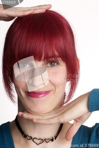 Image of friendly woman