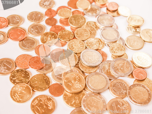 Image of  Euros money vintage