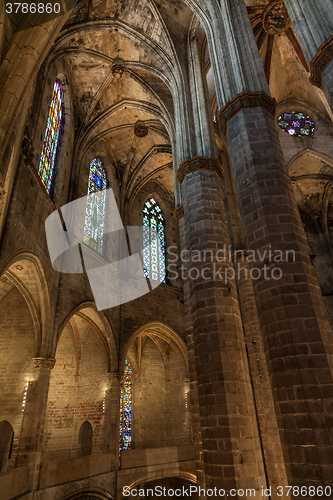 Image of Gothic church interior