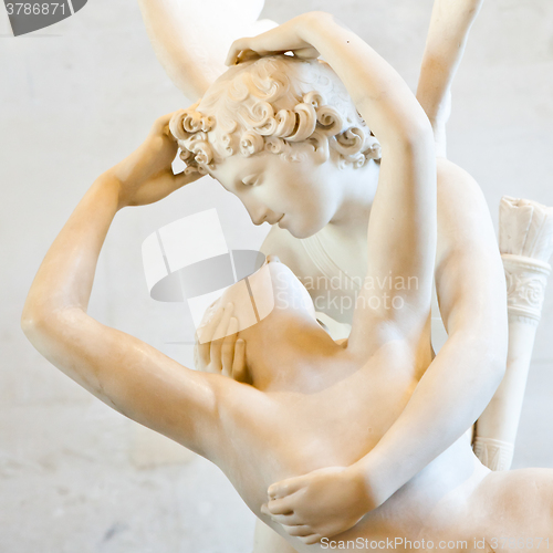 Image of Psyche revived by Cupid kiss