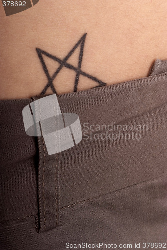 Image of star tattoo