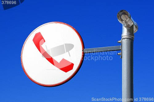 Image of Telephone sign
