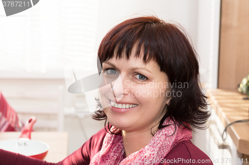 Image of Beauty Portrait of middle age woman