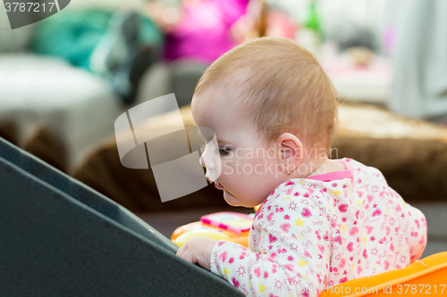 Image of Happy cute little girl