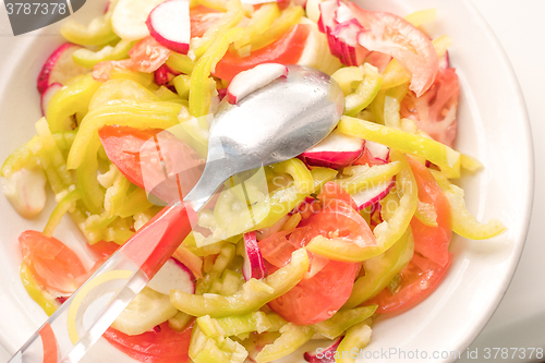 Image of vegetable salad