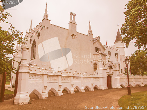 Image of Strawberry Hill house vintage
