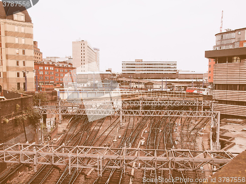 Image of  Birmingham station vintage