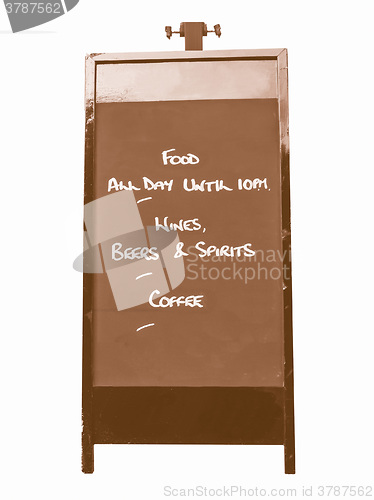 Image of  Blackboard vintage