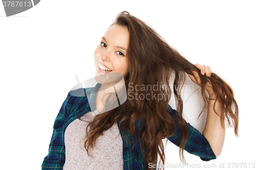 Image of happy smiling pretty teenage girl