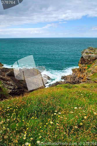 Image of Atlantic coast in Brittany