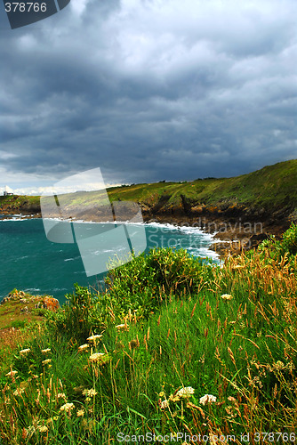 Image of Atlantic coast in Brittany