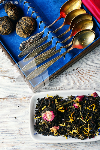 Image of Set of teaspoons