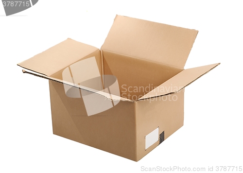 Image of Cardboard Box Open