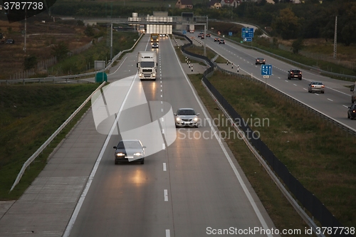 Image of Highway at dusk