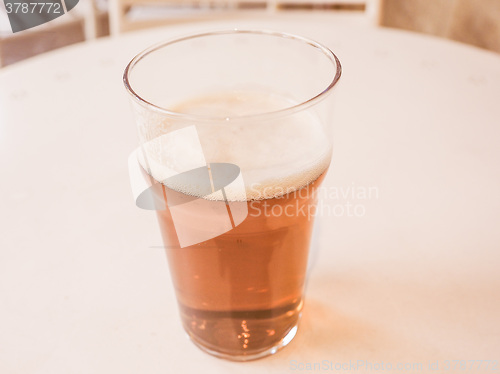 Image of Retro looking Ale beer