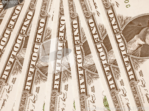 Image of  Dollar notes 1 Dollar vintage